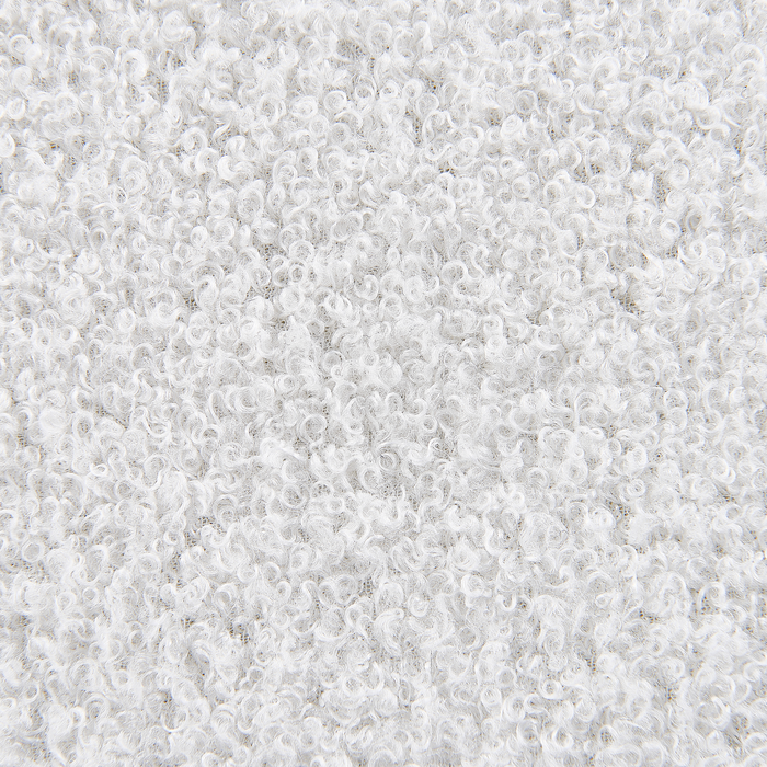 Beliani - OKATON - Hocker met opbergruimte - Wit - Bouclé