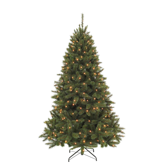 Triumph Tree Kunstkerstboom Bristlecone Fir - 152x152x230 cm - PVC|Hardnaald - Groen - 304LED