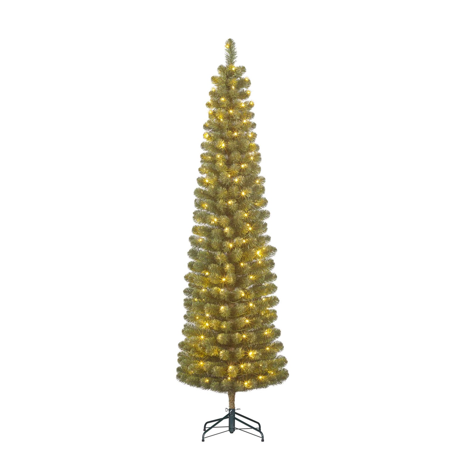 Black Box Kunstkerstboom Charlton - 58x58x230 cm - PVC - Groen - 180LED