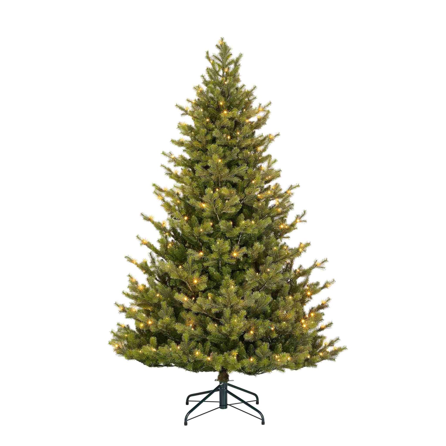 Black Box Kunstkerstboom Clive - 147x147x230 cm - PVC|Polyethyleen - Groen - 320LED
