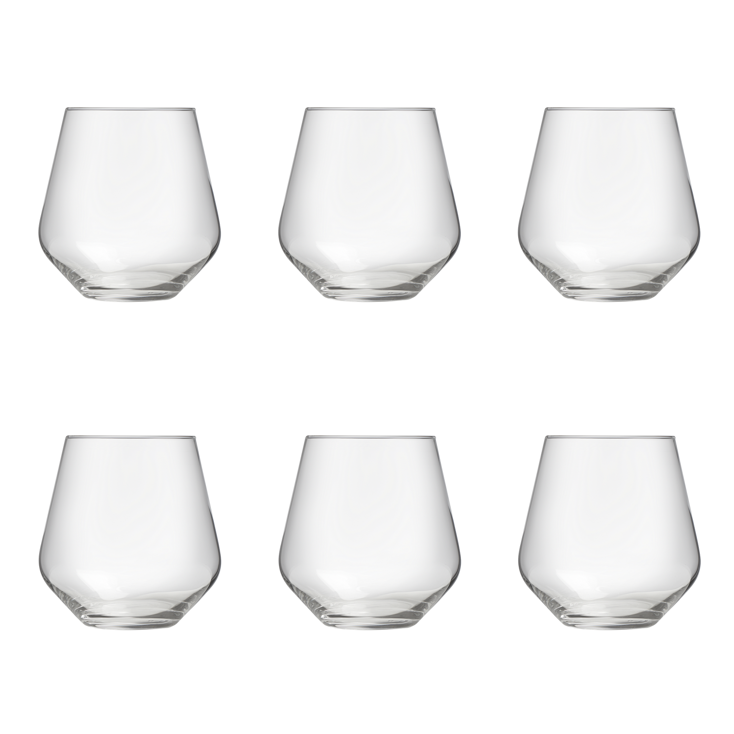 Royal Leerdam Carré waterglazen – 6 stuks – 47,5 cl