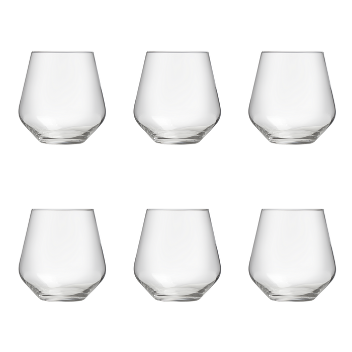 Royal Leerdam Carré waterglazen – 6 stuks – 47,5 cl