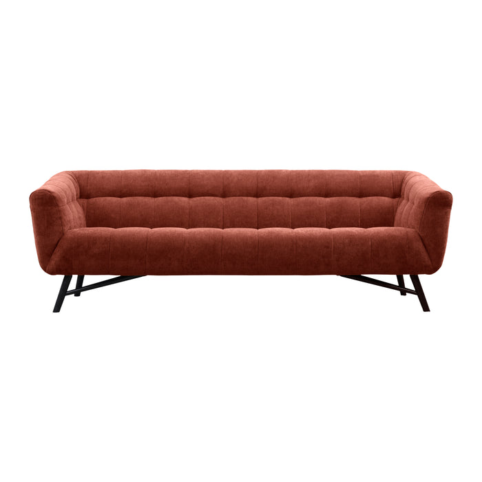 by fonQ Cubba 3-zitsbank - Wijnrood