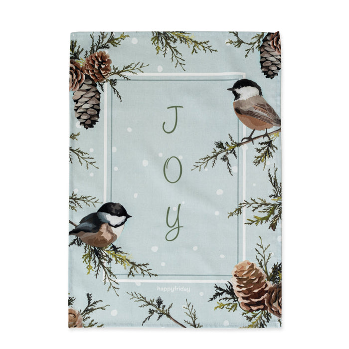 Sparrow Keukenhanddoek 2 stuks 70x50 cm Xmas, Veelkleurig, 100% katoen, de kwaliteit van 200 Gr x m2