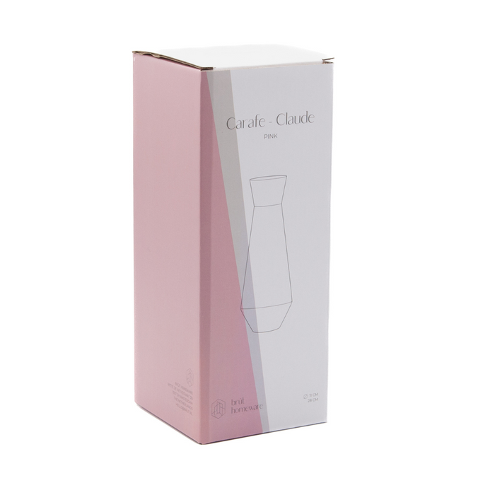 Karaf Claude | Waterkan | 1,1L | roze
