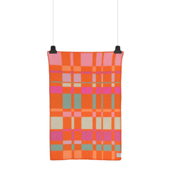 Røros Tweed City Plaid 135 x 200 cm - Oranje