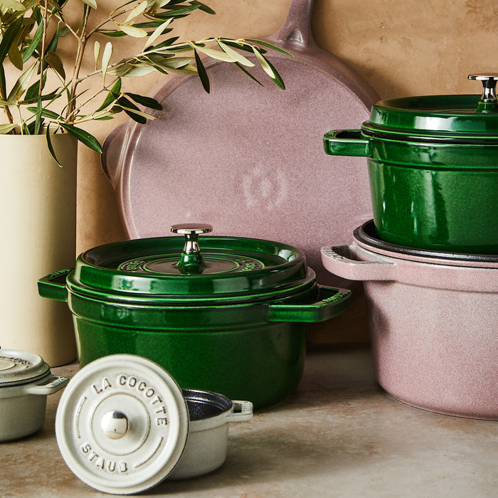 Staub La Cocotte Braadpan Ø 26 cm - Basilicumgroen