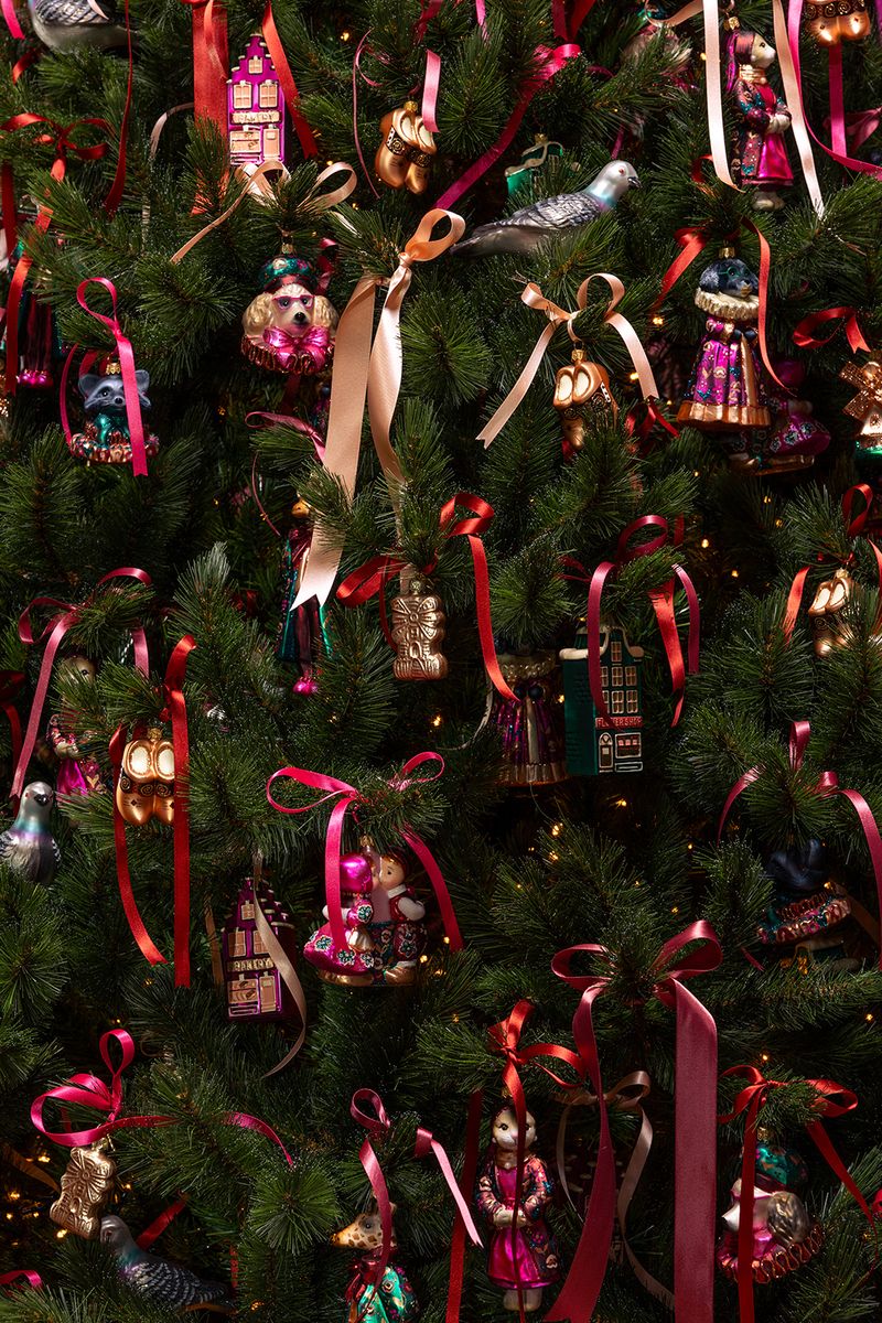 Sissy-Boy Kerstornament grachtenpand bloemenwinkel