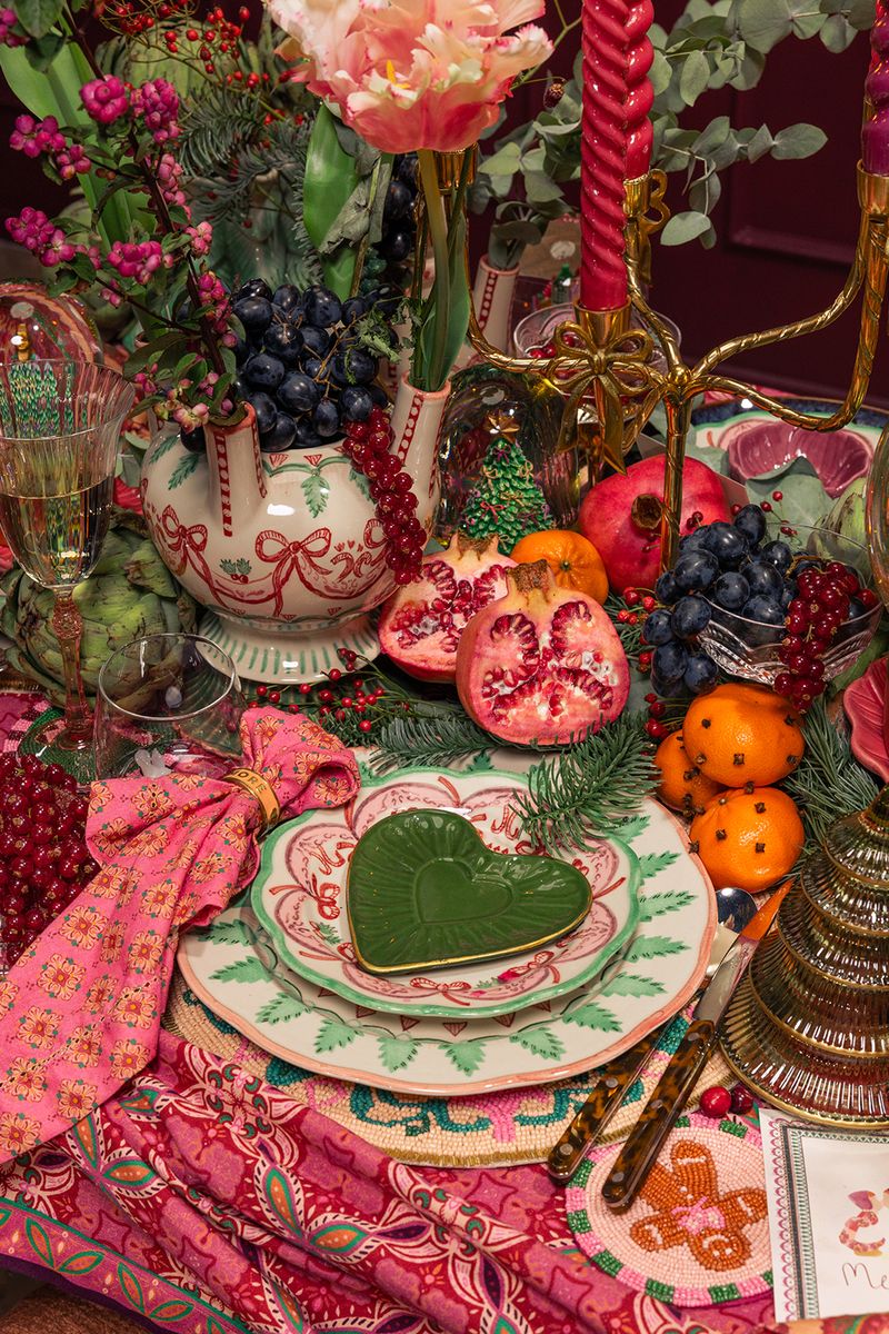 Sissy-Boy Multicolour onderzetters love met kralen-4st.