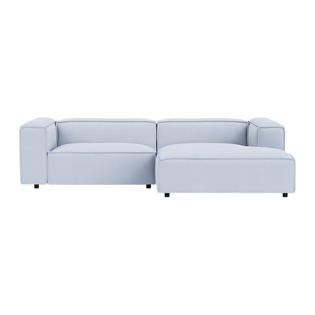 FÉST Dunbar Hoekbank met Chaise Longue - Vidar / Ice