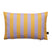 FÉST Stripes & Checks Sierkussen 30 x 45 cm - Orange / Purple