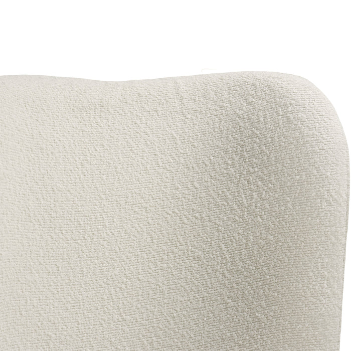 tectake® Gestoffeerde stoel Tessa - Set van 4