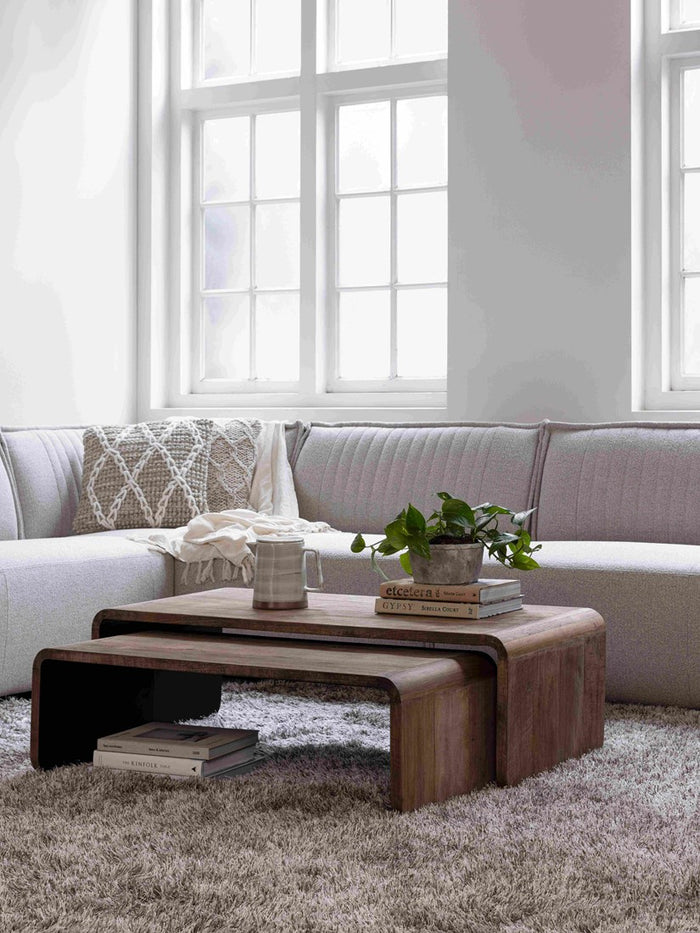 DTP Home Coffee table Evo,30x95x40 cm | 35x110x50 cm,  recycled tea...