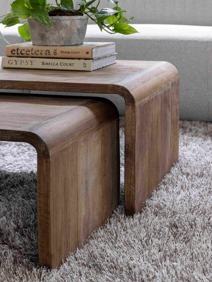 DTP Home Coffee table Evo,30x95x40 cm | 35x110x50 cm,  recycled tea...