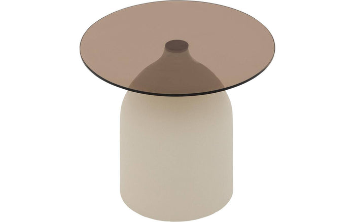 Goossens Salontafel Niva in Smoke glas