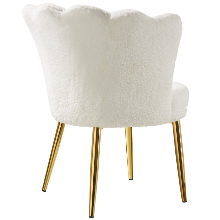 tectake® Fauteuil Stella, dikke vulling, 67x64x76cm