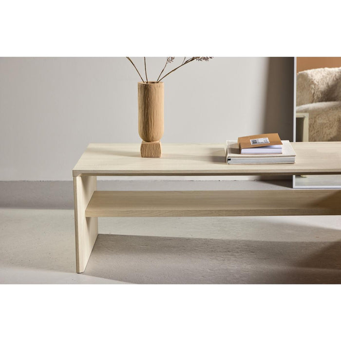 Svea - Khan salontafel - 110 x 50 cm - whitewash