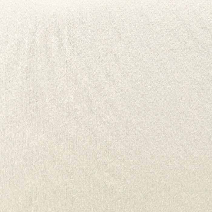 tectake® Eetkamerstoel Doé, gestoffeerd, stalen poten - Set van 4