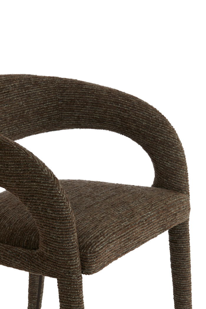 Light & Living - Eetkamerstoel KYRAN - Bruin - Set van 2