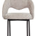 MUST Living Dining chair Arca,86x61x61 cm, glossy sand
