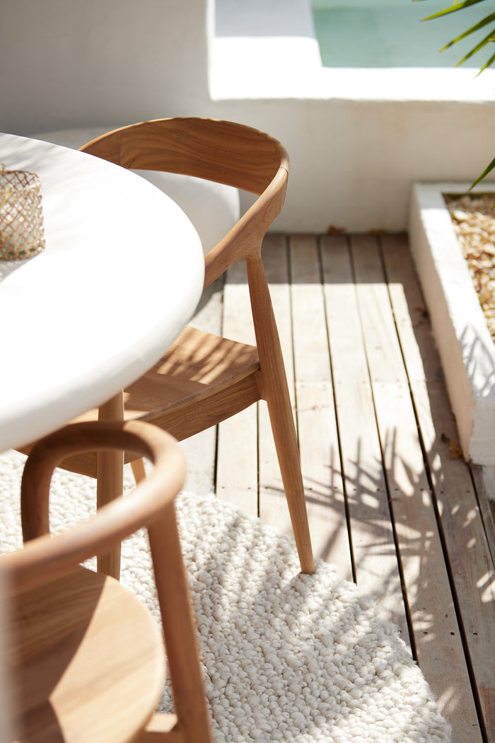 Light & Living - Eetkamerstoel PALOS - 60x58x83cm - Bruin