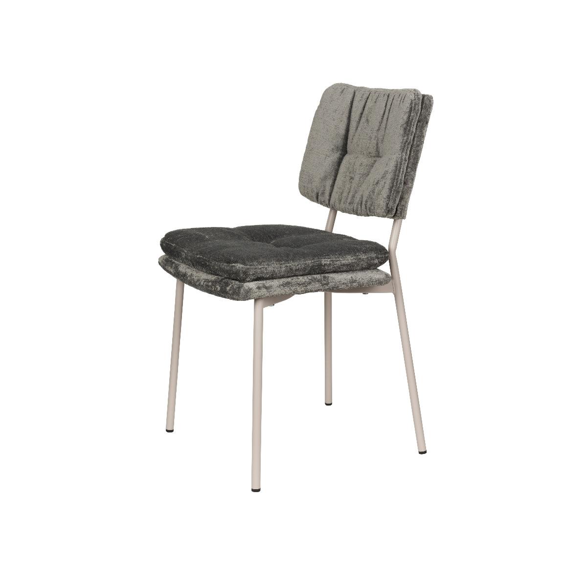 Puur Harvey eetkamerstoel - grijs