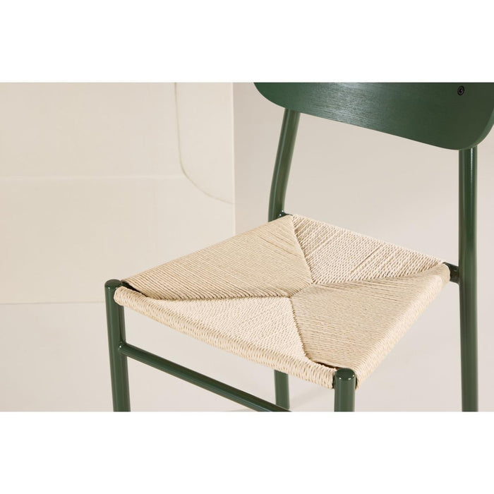 Svea - Weber eetkamerstoel - rattan - groen