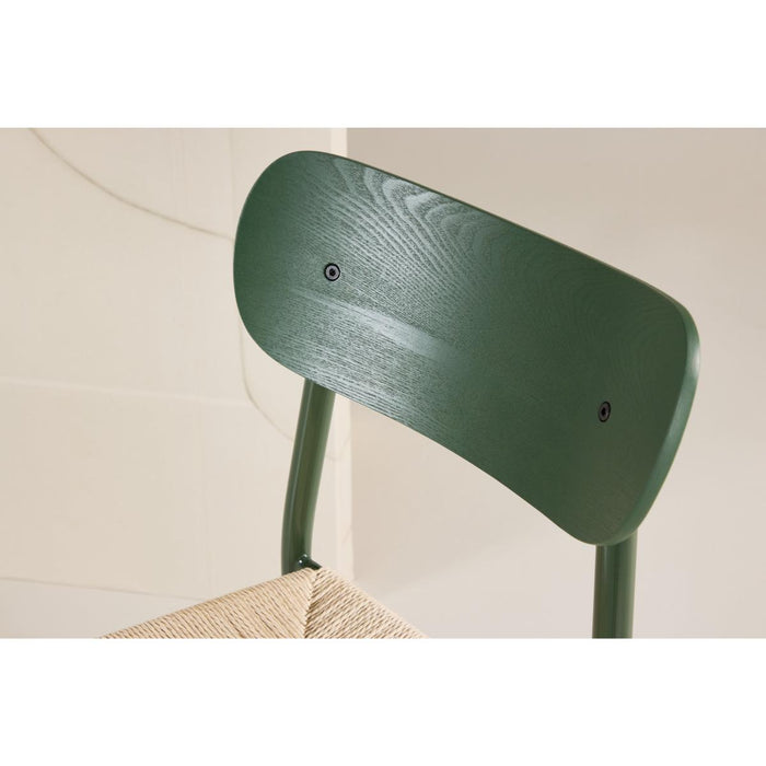 Svea - Weber eetkamerstoel - rattan - groen