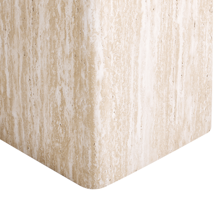 Beliani - DUSON - Bijzettafel - Beige - MDF