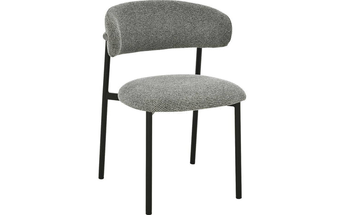 Goossens  Eetkamerstoel Siem -  Textiel zonder armleuning
