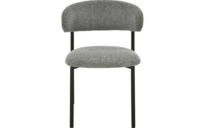 Goossens  Eetkamerstoel Siem -  Textiel zonder armleuning