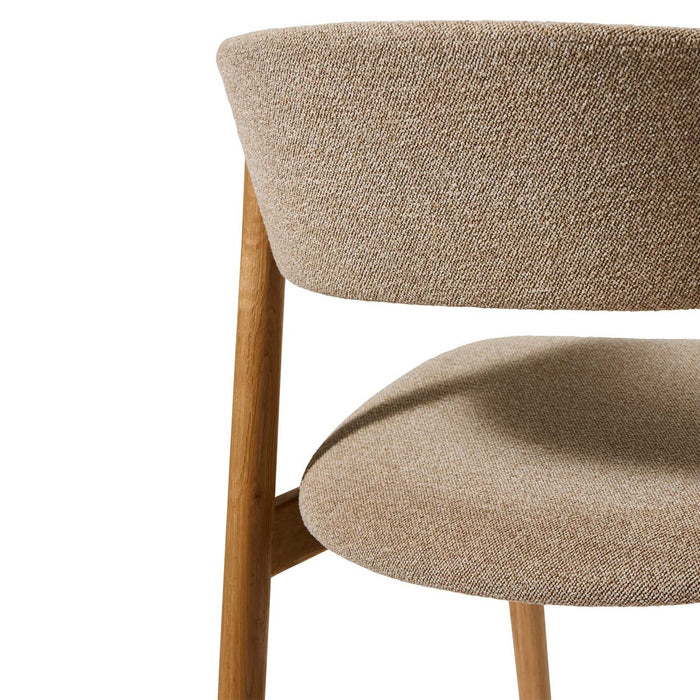 Nordic Home - Frankie eetkamerstoel hout - naturel|beige