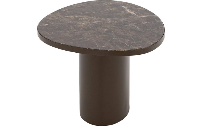 Goossens Salontafel Solea in Marmer bruin