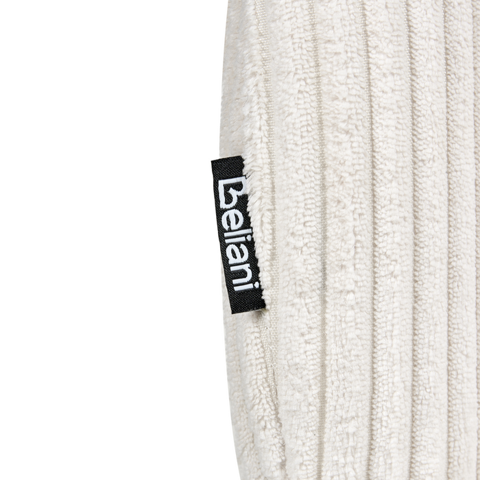 Beliani - ELOY - Eetkamerstoel set van 2 - Gebroken wit - Corduroy