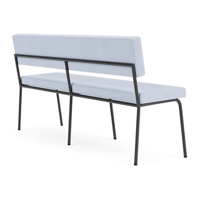 FÉST Monday 2-zits Eetkamerbank - Vidar - Ice / Black