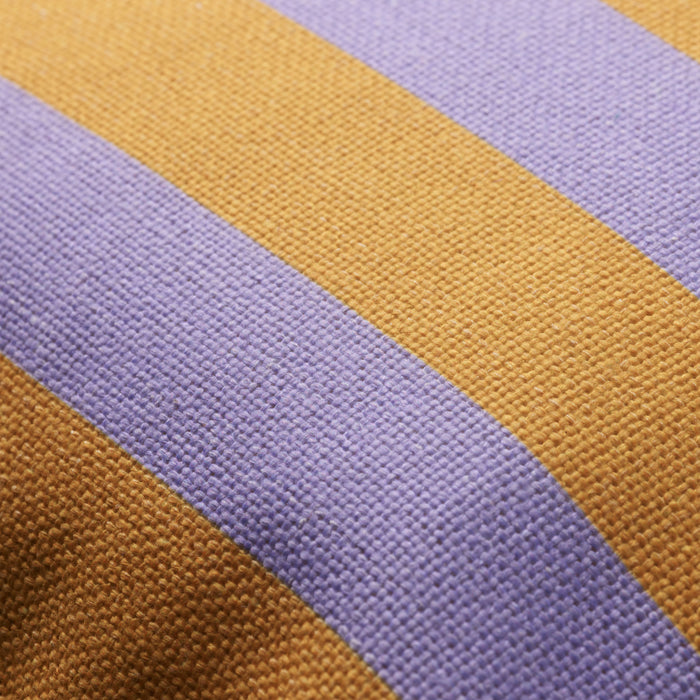 FÉST Stripes & Checks Sierkussen 30 x 45 cm - Orange / Purple