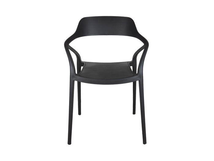 Leitmotiv - Eetkamerstoel Delicia - Zwart
