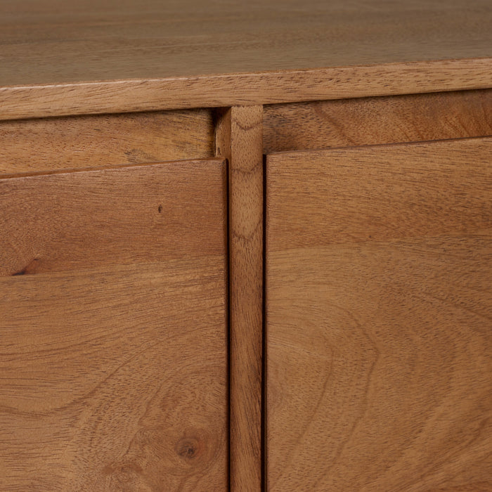 TV-meubel Sines - Bruin|Hout - Mango - Mangohout