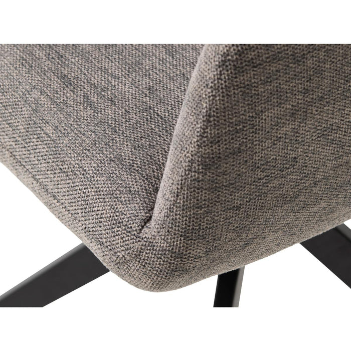 Nordic Home - Roxanne draaibare eetkamerstoel - grijs