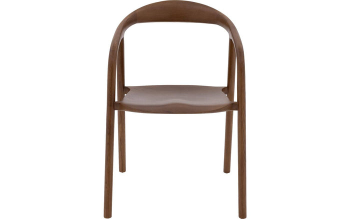 Goossens  Eetkamerstoel Prins -  Hout met armleuning