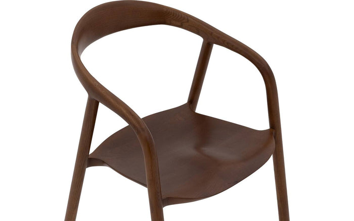 Goossens  Eetkamerstoel Prins -  Hout met armleuning