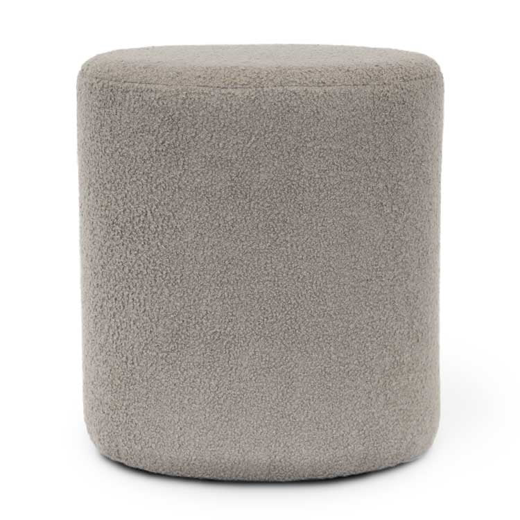 Unique Living - Poef Teddy - 35x38cm - Chateau Grey