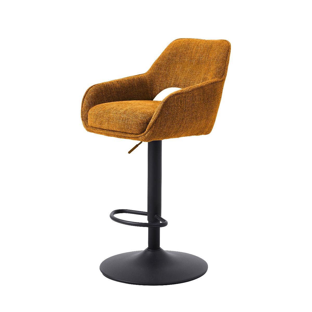 Nordic Home - Coleen verstelbare barstoel - roestbruin