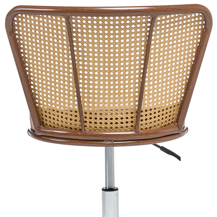 Beliani - ROSWELL - Bureaustoel - Bruin - Kunstleer