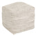 MUST Living Pouf Asuri Sand ,40x40x40 cm, sand, 80% wool 20% cotton