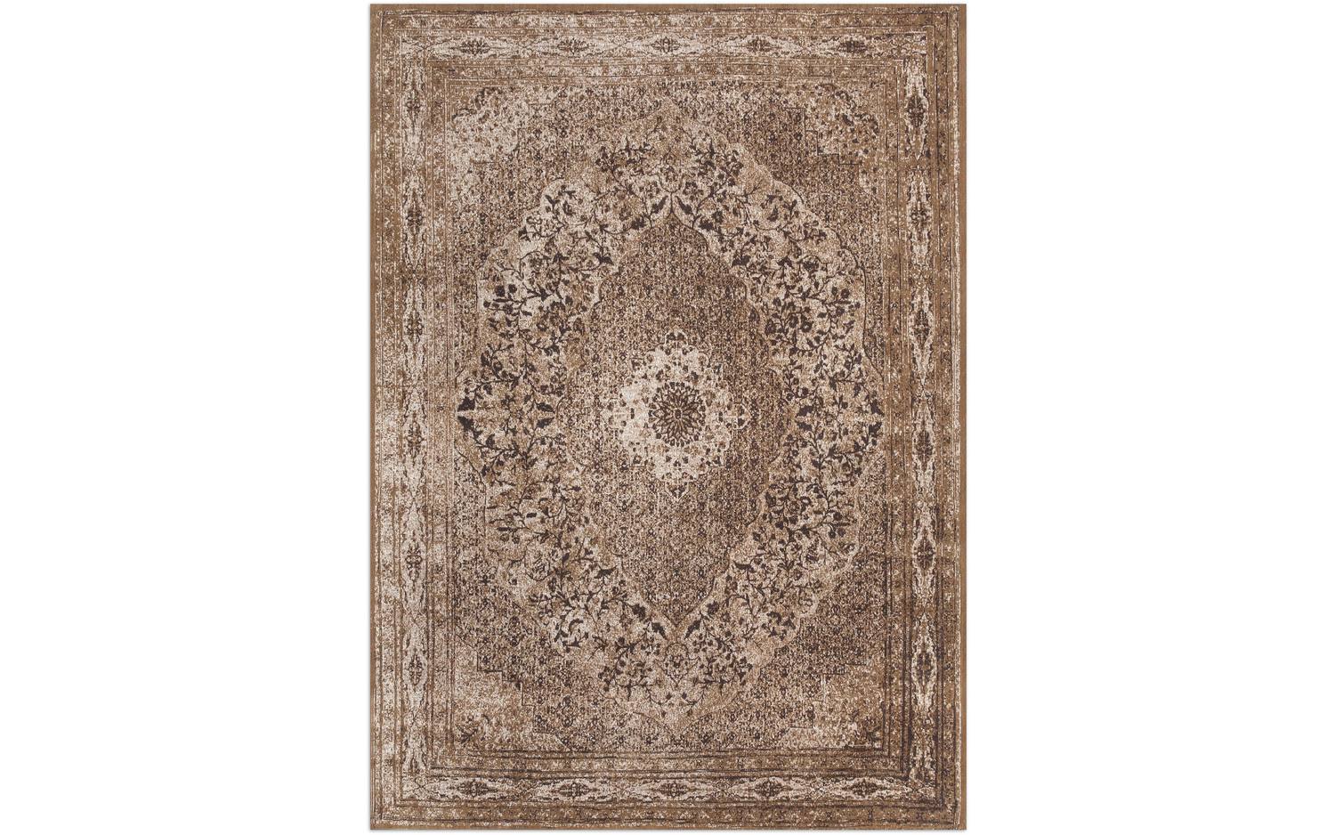 Goossens Vloerkleed Canto in Canto, bruin