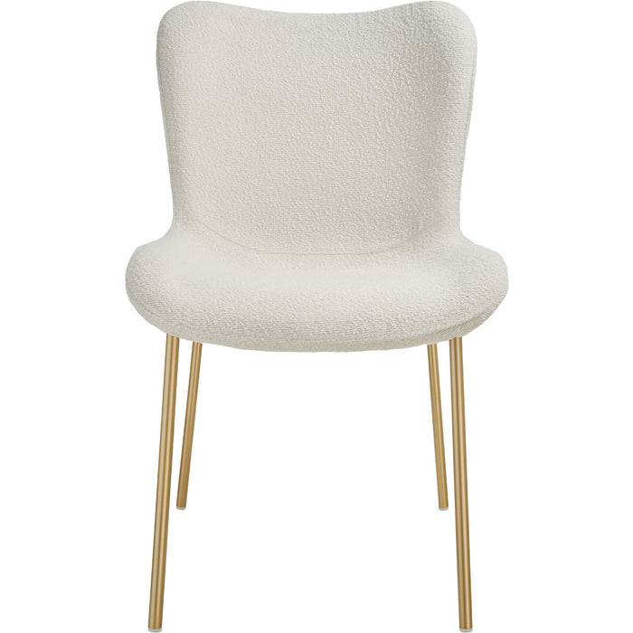 tectake® Gestoffeerde stoel Tessa - Set van 2