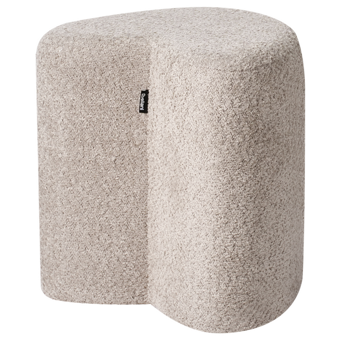 Beliani - SCOTIA - Poef - Lichtbruin - Chenille