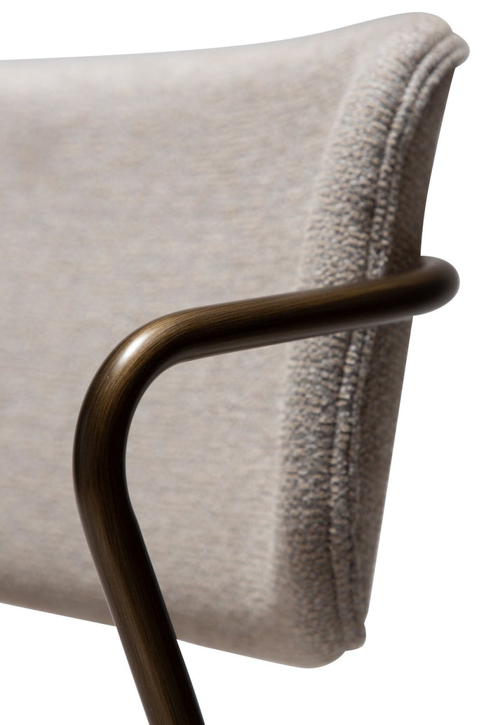 Dan-Form Zed Cashmere Bouclé Eetkamerstoel set van 2