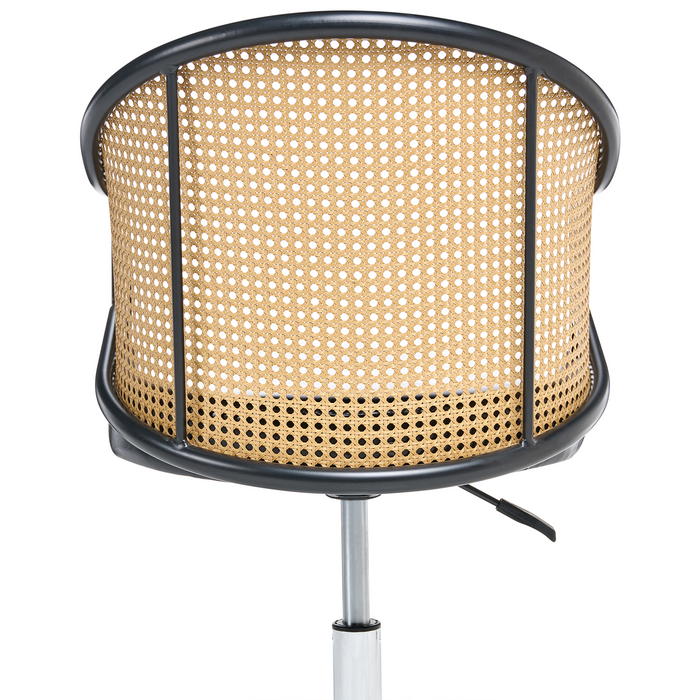 Beliani - REDDING - Bureaustoel - Zwart - Kunstleer